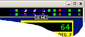 Screen Status Indicators - On