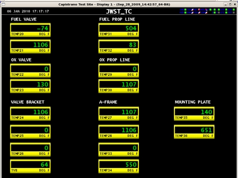 JWST DPM Screen