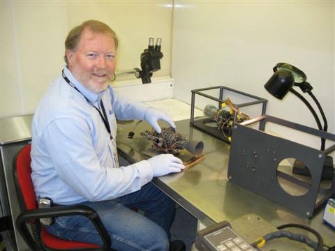 Mike With JWST #3 at Bench
