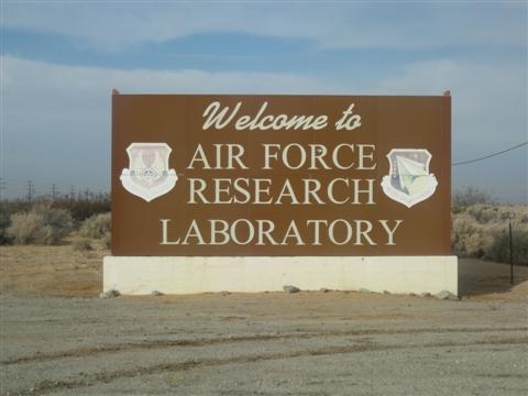 AFRL Welcome Sign